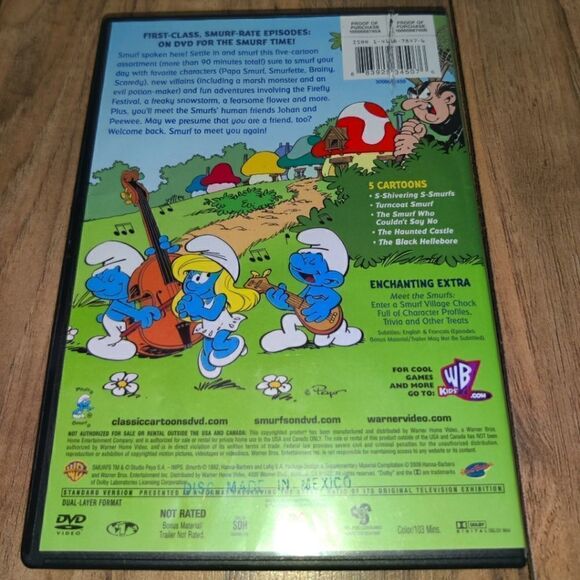 The Smurfs, Vol. 1: True Blue Friends (DVD 2009). - Picture 2 of 4